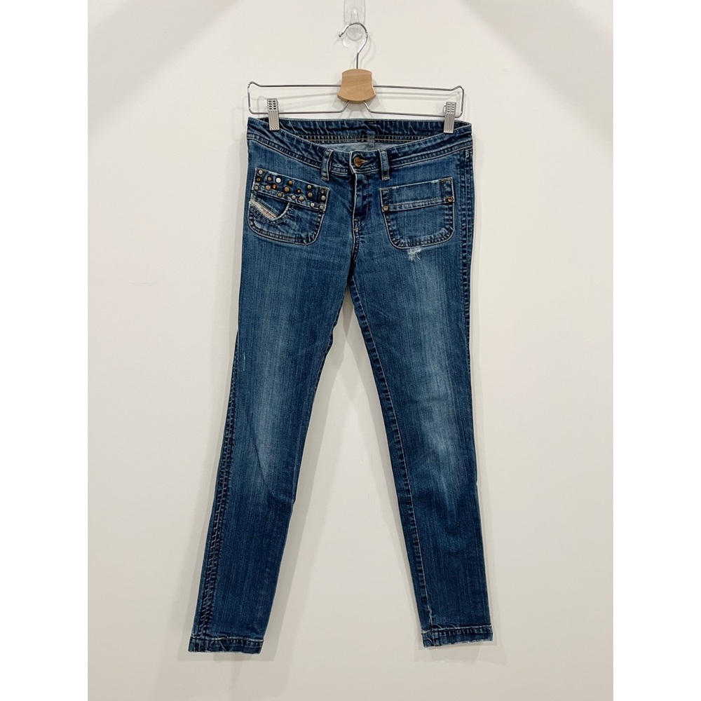 Vintage Diesel Distressed Skinny Jeans